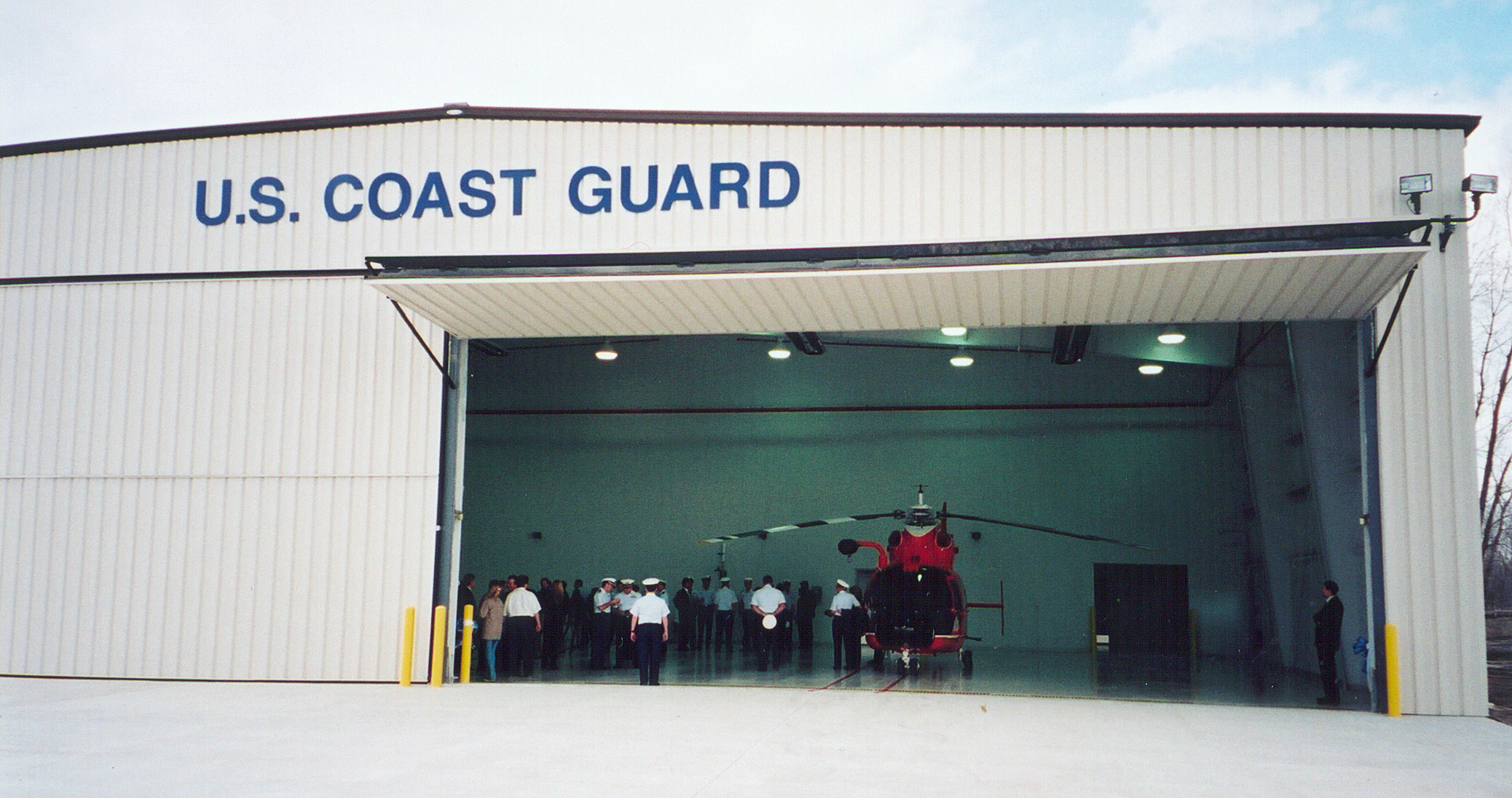 United States Coast Guard Search & Rescue Bluescope Construction